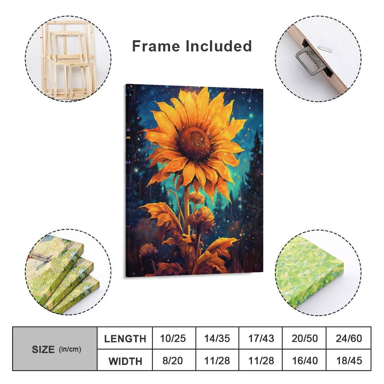 油絵 インテリア　F4-110212　風景（ひまわり）絵画　絵 楽天市場】【絵画】【油絵】ひまわり【手書き】【壁掛け】【絵